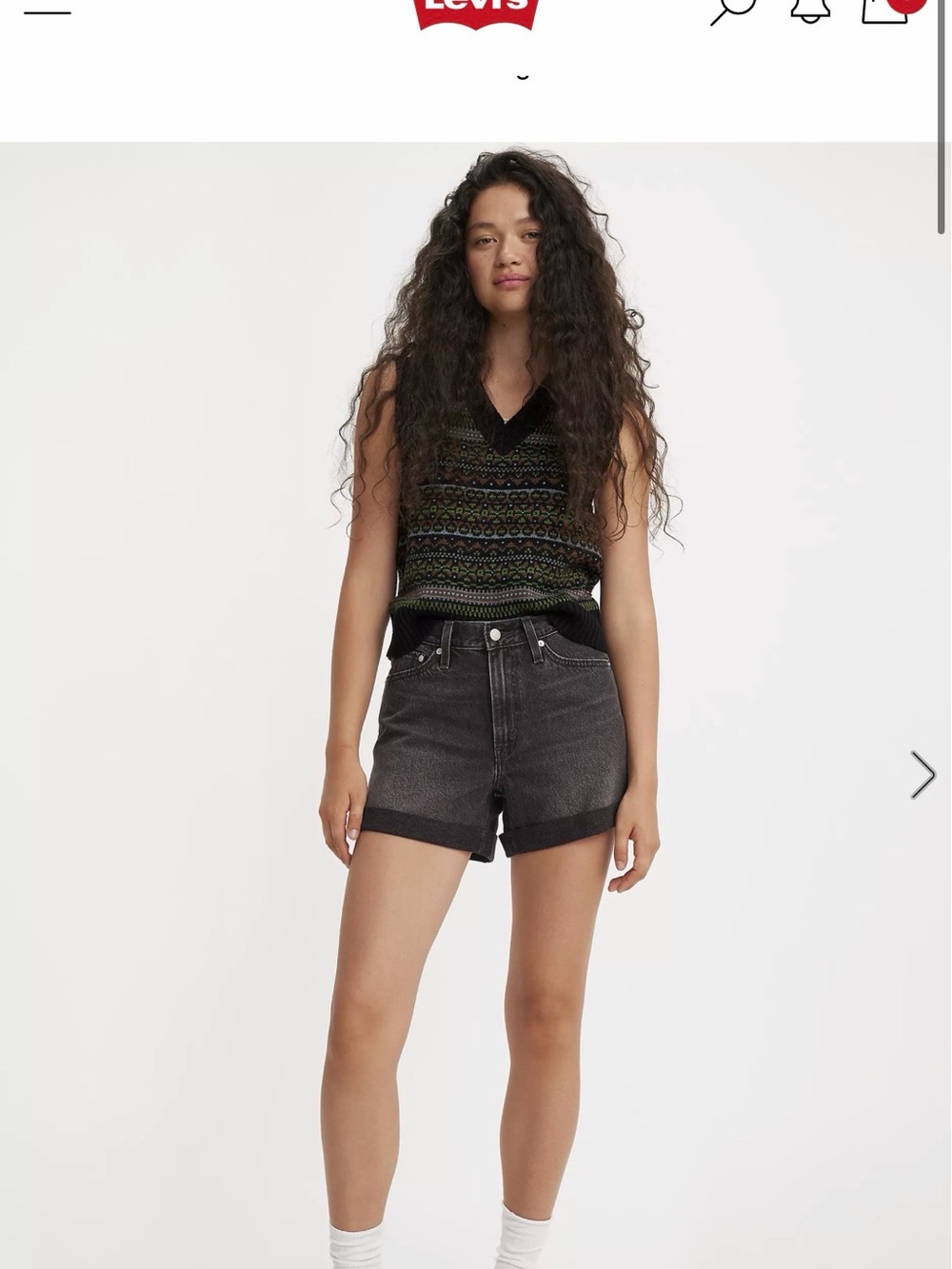 Levi’s 80s Mom Shorts